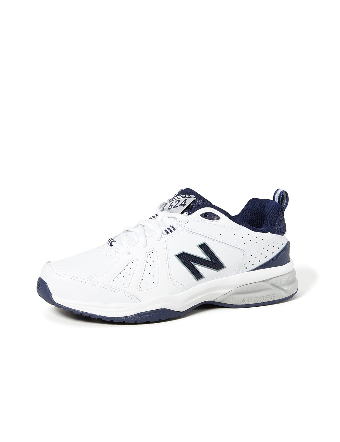 New Balance Herren 624v5 Sneakers 47 EU XX-Weit Weiss, 47 EU XX-Weit Weiss