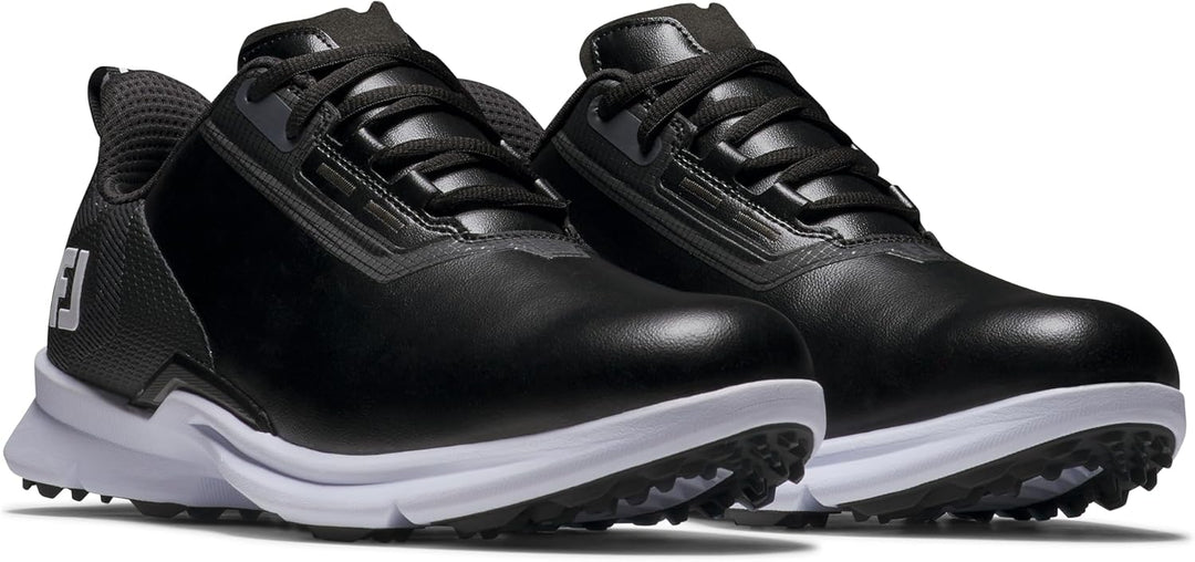FootJoy Herren Fj Fuel Previous Season StyleGolfschuh 42 EU Weit Schwarz Schwarz Weiss, 42 EU Weit S
