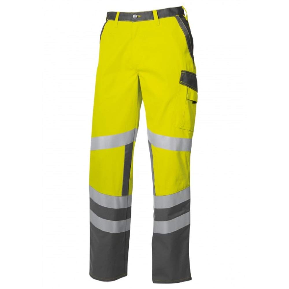 BP 2110-845-8653-58s Arbeitshosen, mit elastischem Rückenteil, 270,00 g/m² Stoffmischung, Warngelb/d