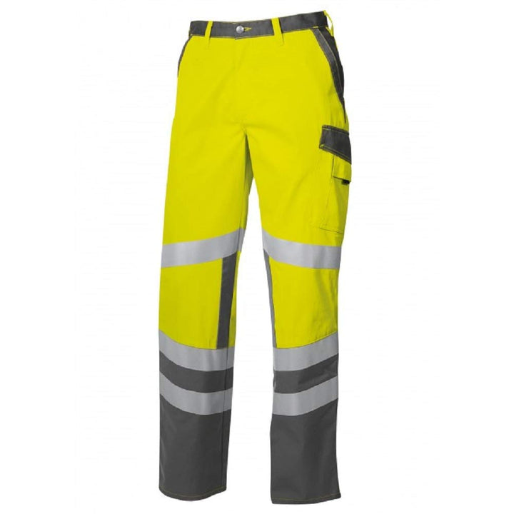 BP 2110-845-8653-58s Arbeitshosen, mit elastischem Rückenteil, 270,00 g/m² Stoffmischung, Warngelb/d