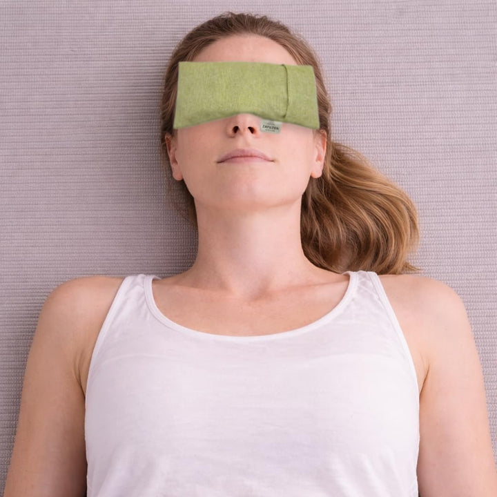 Augenkissen mit Abnehmbarem Bezug 6er Set – Naturbaumwolle und Lavendel – Professionelle Nutzung Yog