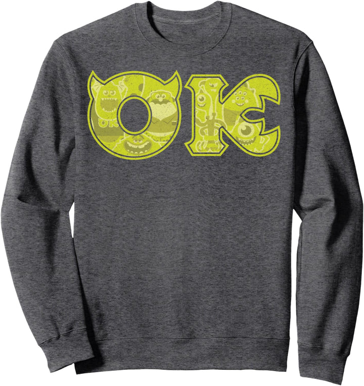 Disney Pixar Monsters University Oozma Kappa Logo Sweatshirt