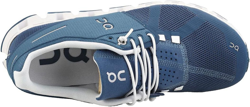 ON Damen Cloud Sneaker 37 EU Denim White, 37 EU Denim White