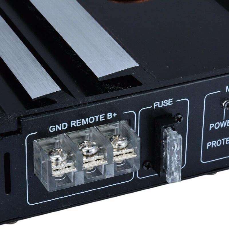 Riloer 3800 W Autoradio-Audio-Verstärker, 4 Ohm-Kanal-Verstärker, Super-Bass-Subwoofer, Stereo-Verst