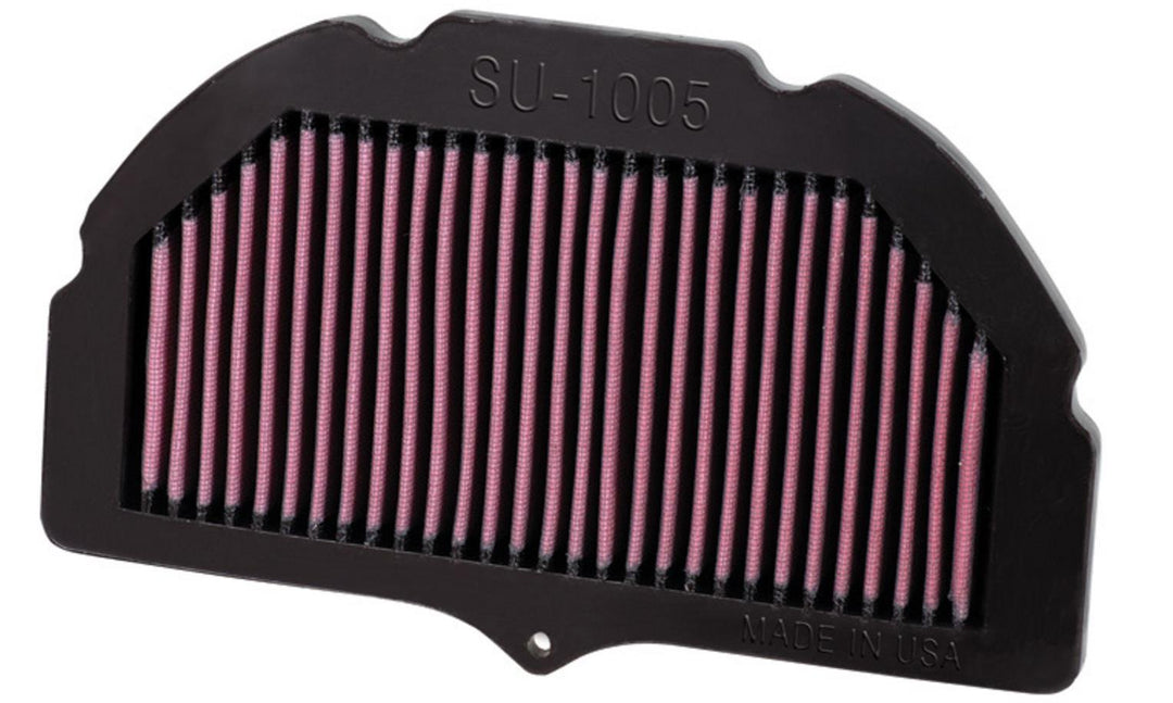 K&N SU-1005 Motorrad K&N Tauschluftfilter Suzuki GSX-R 1000, Rot