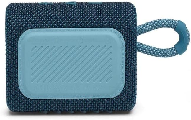 JBL GO 3 kleine Bluetooth Box in Blau – Wasserfester, tragbarer Lautsprecher für unterwegs – Bis zu