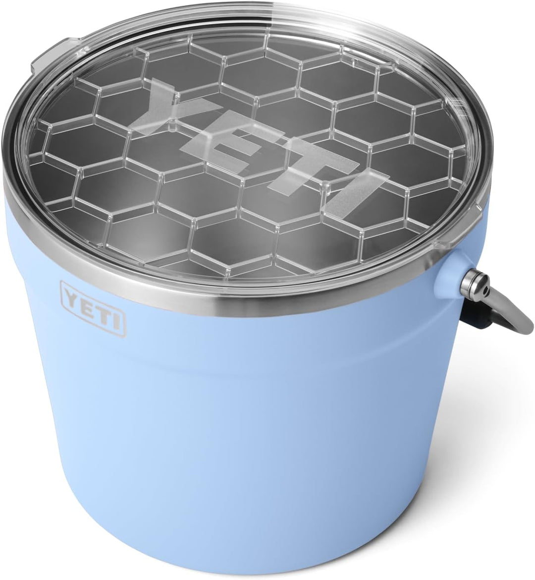 YETI Rambler Getränkekübel Mit Deckel, Big Sky Blue, 7.6 L, Big Sky Blue