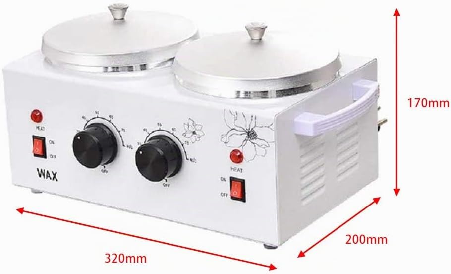 Wachswärmer Wachs Haarentfernung Doppelte PTC-Heizung Wax Warmer Heater Wax Enthaarung Wachs Heizung