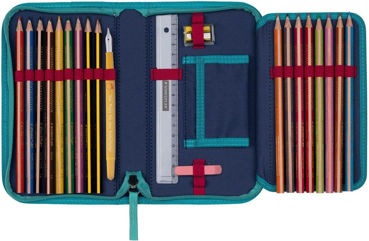 DerDieDas Schulranzen Set 5-TLG. Ergoflex MAX Buttons Star Princess