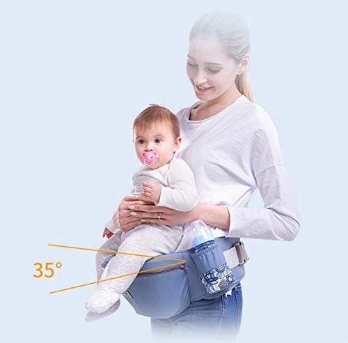 ThreeH Hüftsitzträger Baby Komfortable Taillentrage mit grosser Kapazität BC27 (Blue), Blue