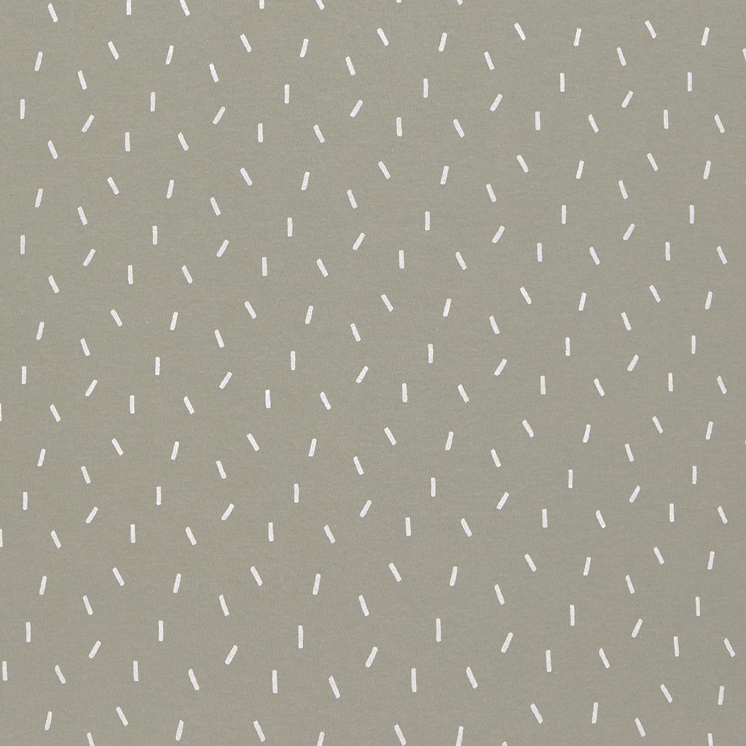 LÄSSIG Baby Ganzjahres Schlafsack ohne Ärmel unisex/Sleeping Bag Interlock Speckles olive, Grösse 86