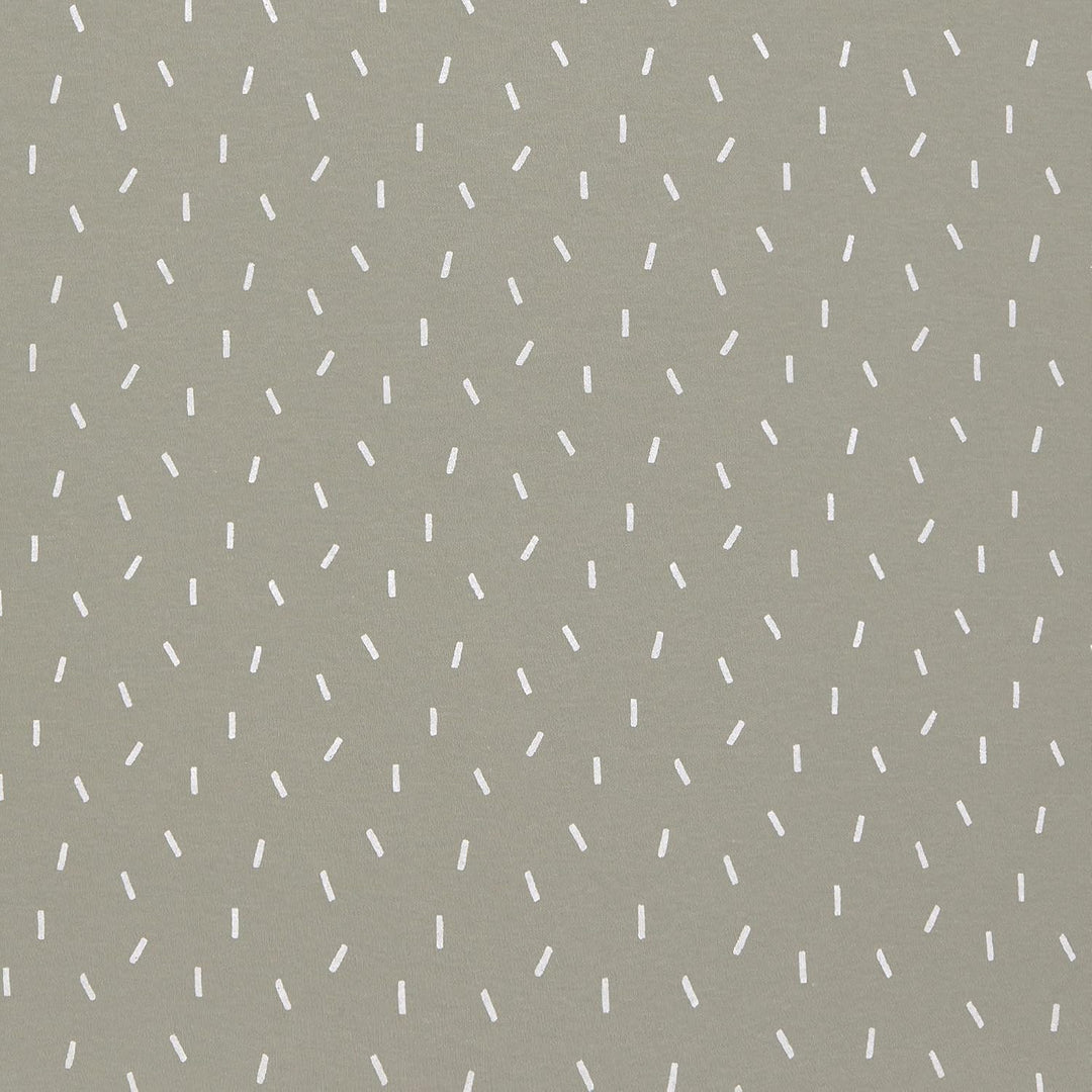 LÄSSIG Baby Ganzjahres Schlafsack ohne Ärmel unisex/Sleeping Bag Interlock Speckles olive, Grösse 74