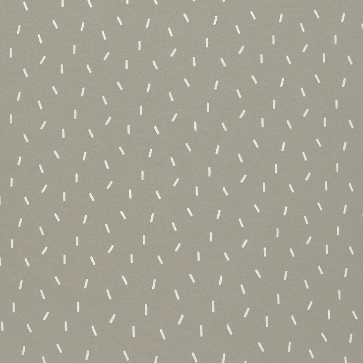 LÄSSIG Baby Ganzjahres Schlafsack ohne Ärmel unisex/Sleeping Bag Interlock Speckles olive, Grösse 74