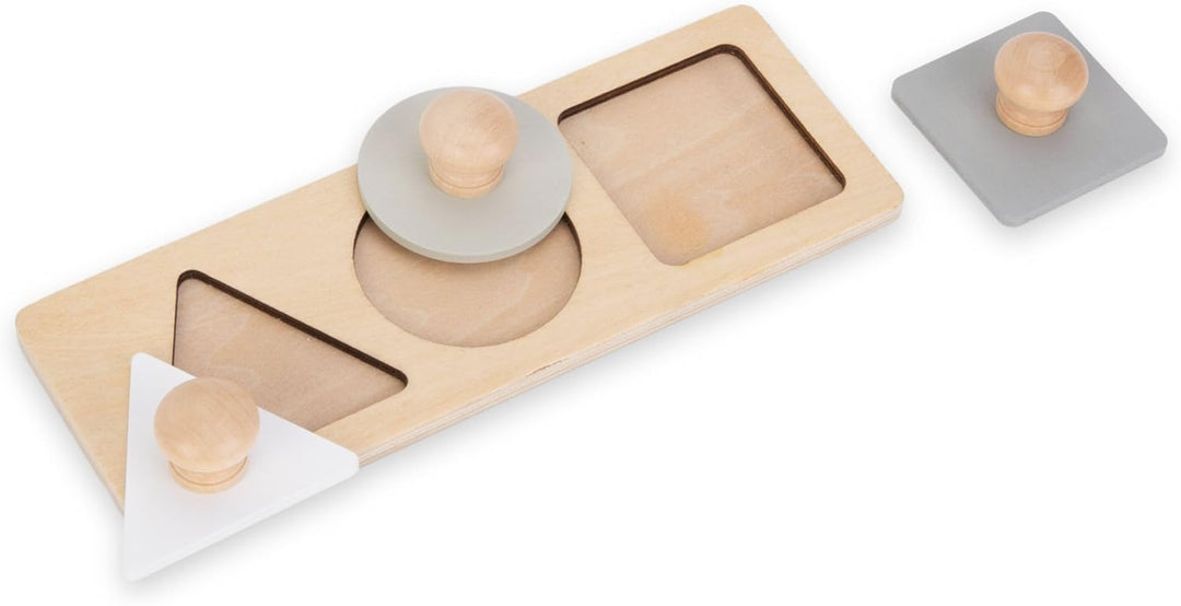 Mamabrum Montessori Spielzeug ab 1 Jahr aus Holz – 6-in-1 Motorikspielzeug für Kleinkinder – Pädagog