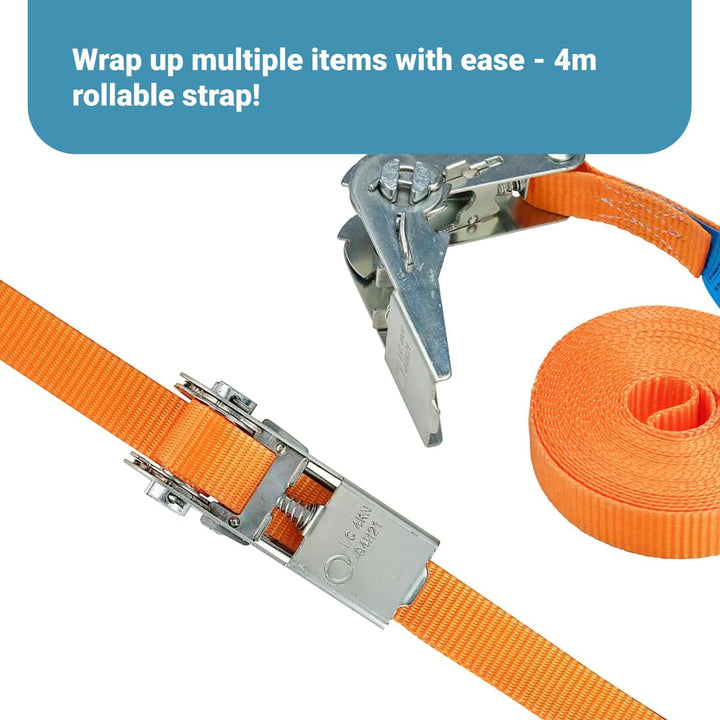 Ratschengurt 6m - orange 6 M Orange, 6 M Orange
