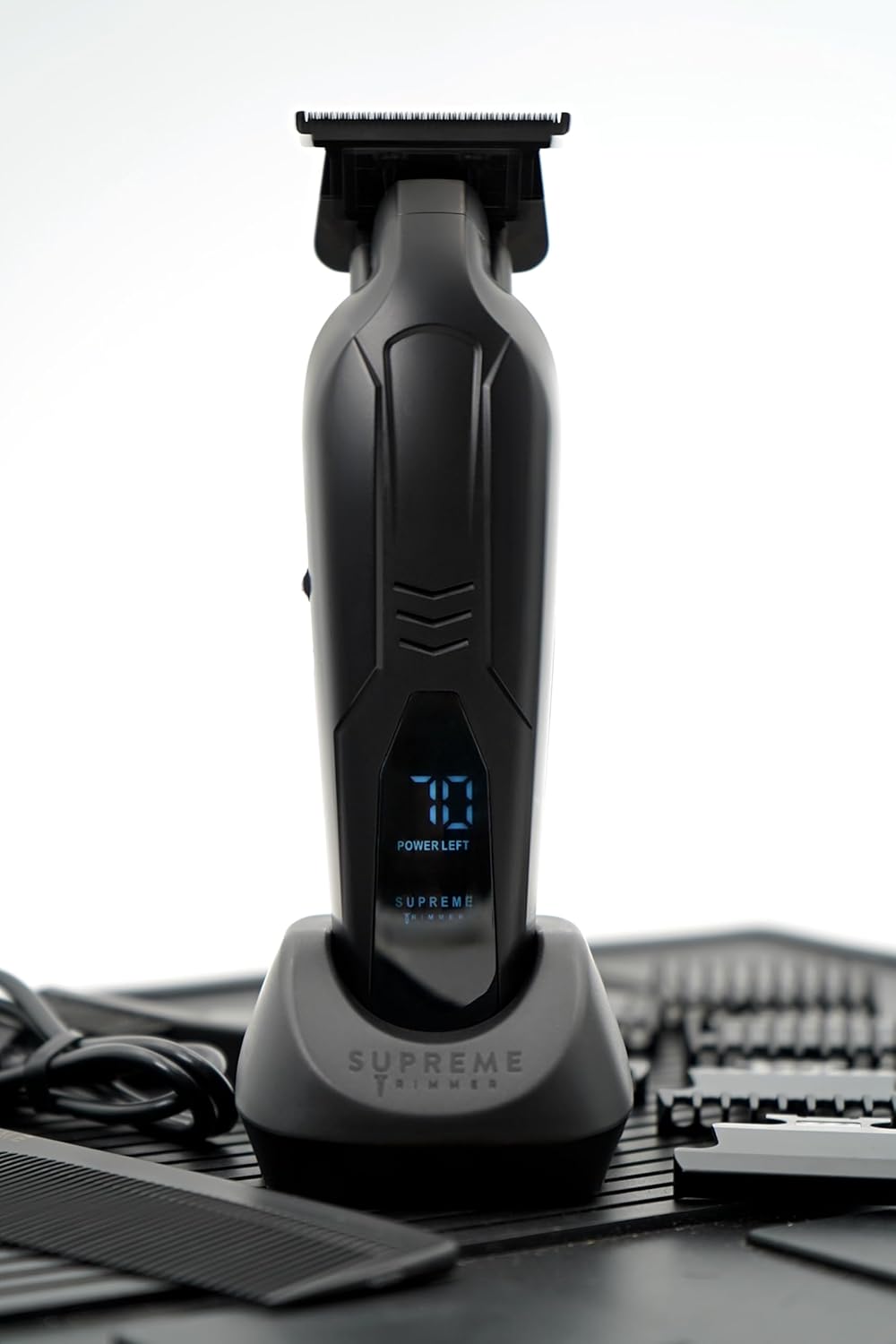 Supreme Trimmer Vader Lite ST3700 – Professioneller kabelloser Friseurauskleidung & Detailer, 120 Mi