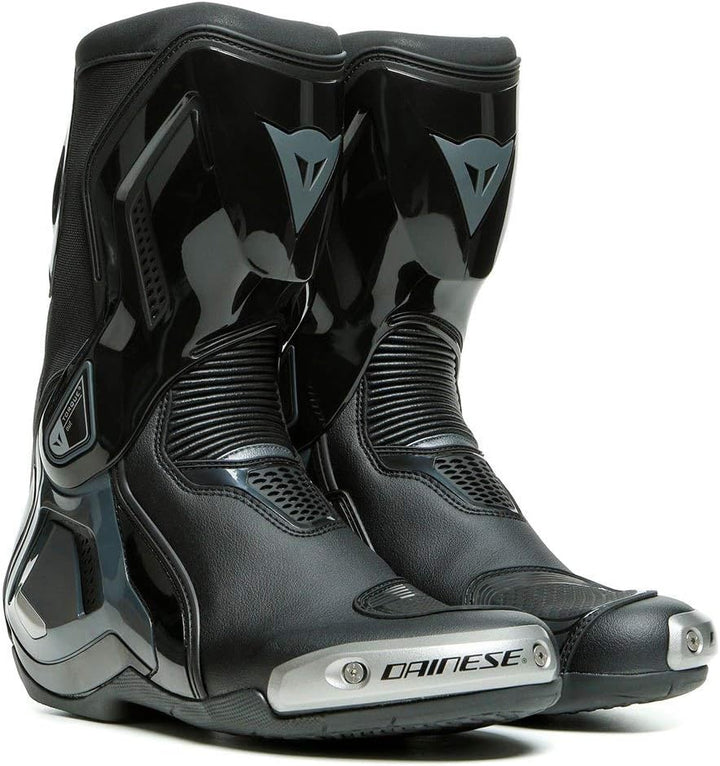 Dainese York D-WP Shoes, Motorradschuhe Wasserdicht Schwarz Anthrazit 40 EU, Schwarz Anthrazit 40 EU