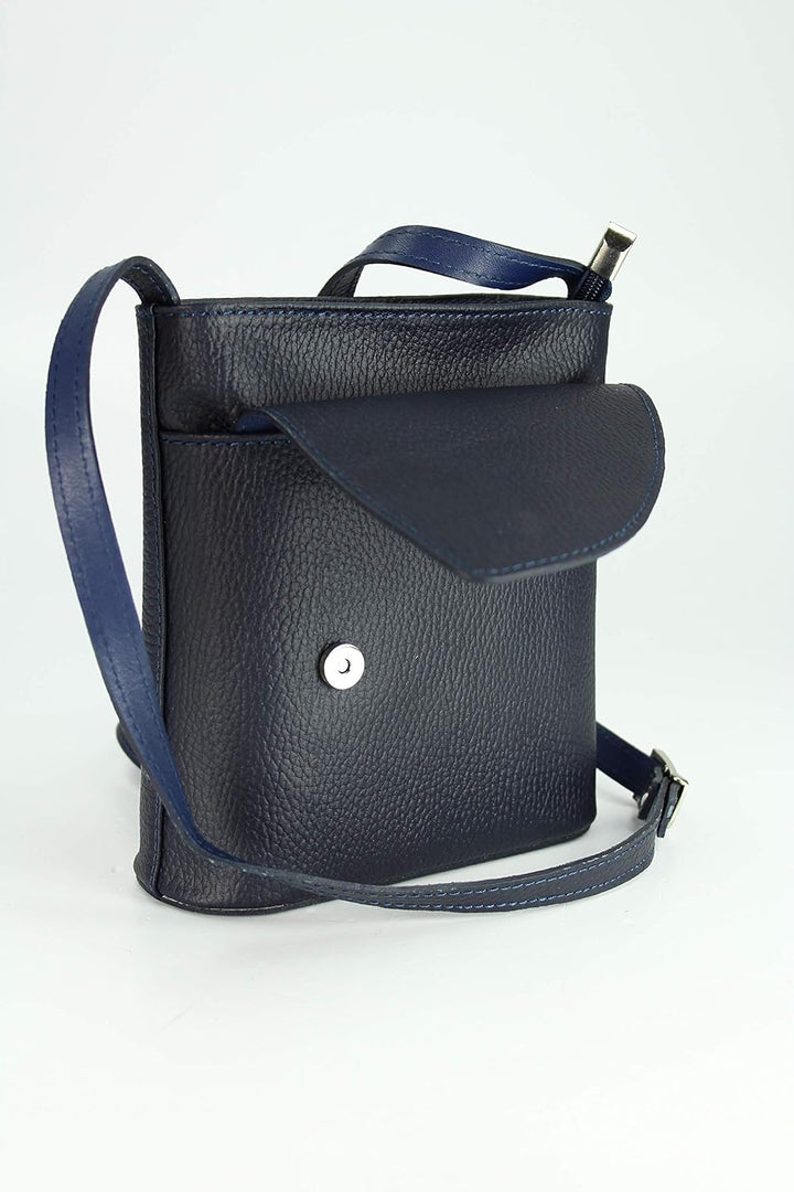 Belli italienische Ledertasche Damen Umhängetasche Handtasche Schultertasche made in italy mit zusät
