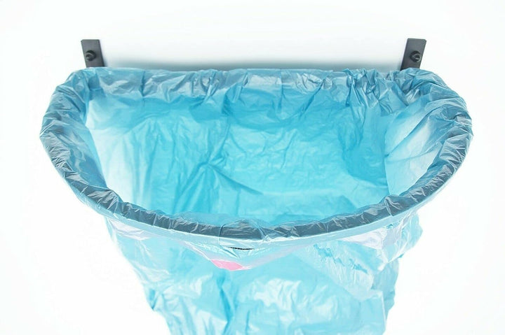 Müllsackständer Sackhalter Sack Wandhalterung Müllbeutelständer Abfalleimer halbrund Perfekt für Gar