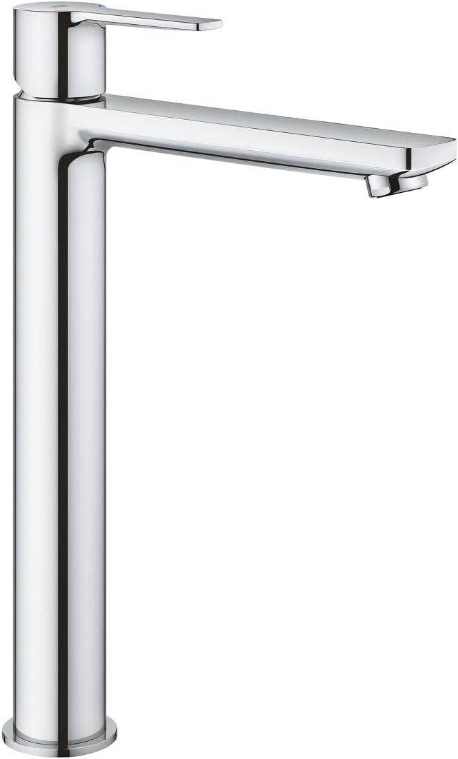 GROHE Lineare - Waschtischarmatur (wassersparend, glatter Körper, Einlochmontage, XL-Size), chrom, 2