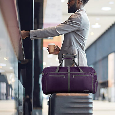 Gonex Faltbares Reisegepäck Leicht 40/60/80/100/150L Grosse Reisetasche Sporttasche für Reise Gym Ur