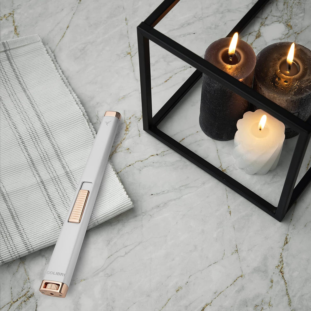 Colibri Aura Jet Flame Kerzenanzünder | Langes Stabfeuerzeug Mit Grosse Reichweite | Luxuriösem Fini