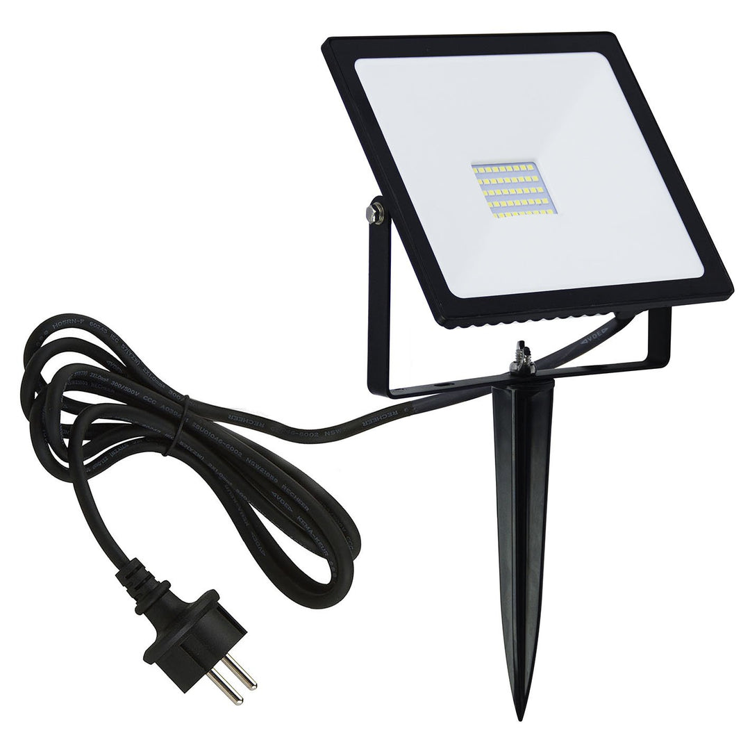 Trango 30 Watt IP65 LED Gartenstrahler TG3082 Teichstrahler, Aussenstrahler, Fluter, Flutlicht 2700K