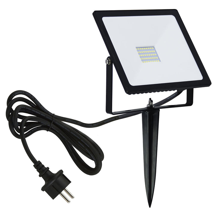 Trango 30 Watt IP65 LED Gartenstrahler TG3082 Teichstrahler, Aussenstrahler, Fluter, Flutlicht 2700K