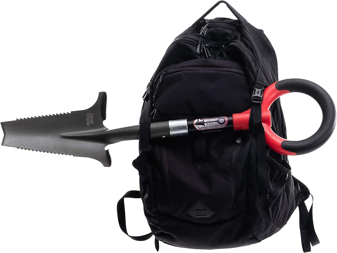Radius Garden 22411 Root Slayer Mini-Baggerschaufel, rot Minibagger, Minibagger