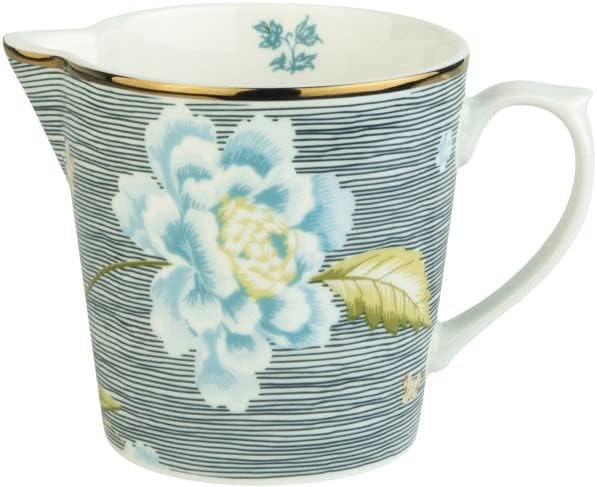 Laura Ashley Heritage Collectables Milkkan Midnight Nestripe 25 Cl. Porzellan Milkkan Midnight Nestr