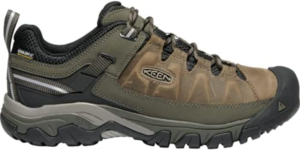 KEEN Herren Targhee 3 Waterproof Wanderschuh 40.5 EU Weit Bungee Cord Schwarz, 40.5 EU Weit Bungee C