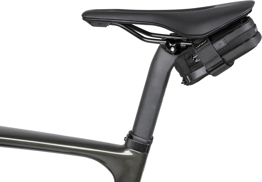 Topeak Elementa Seatbag Pro mit essentiellen Atrezzi, Schwarz