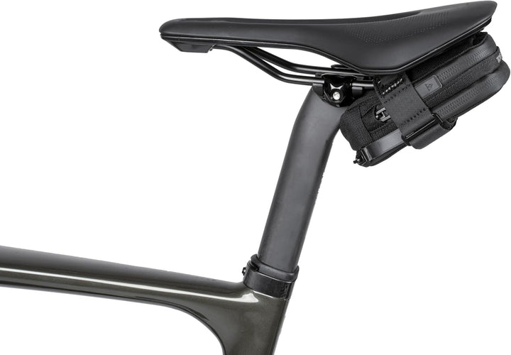 Topeak Elementa Seatbag Pro mit essentiellen Atrezzi, Schwarz