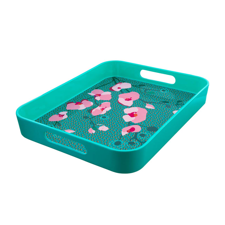 PYLONES, Serviertablett Aperitime Orchid Blue