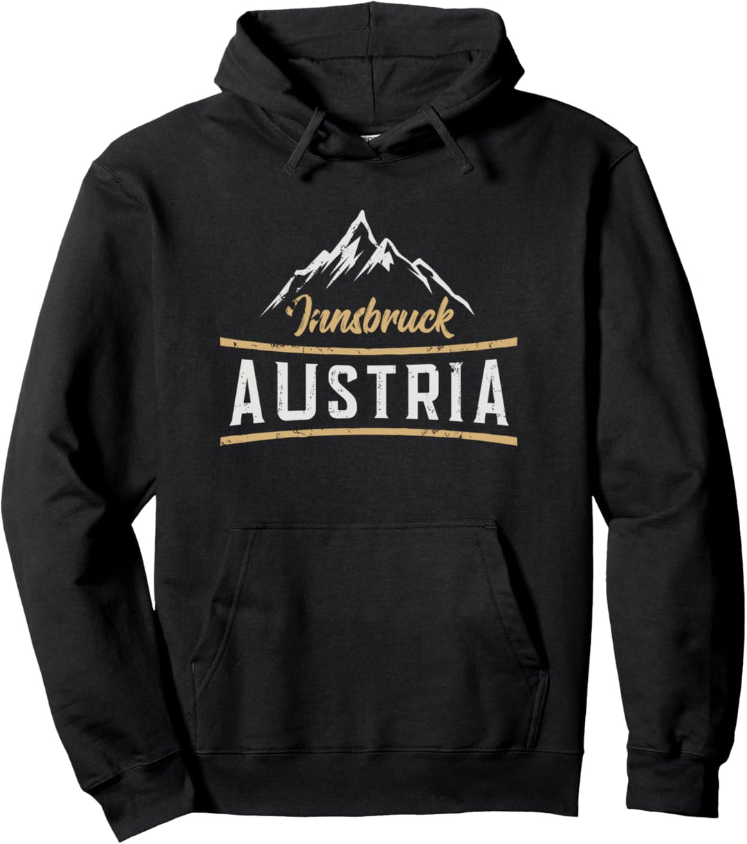 Innsbruck Austria Gift - Skiing Austrian Pullover Hoodie
