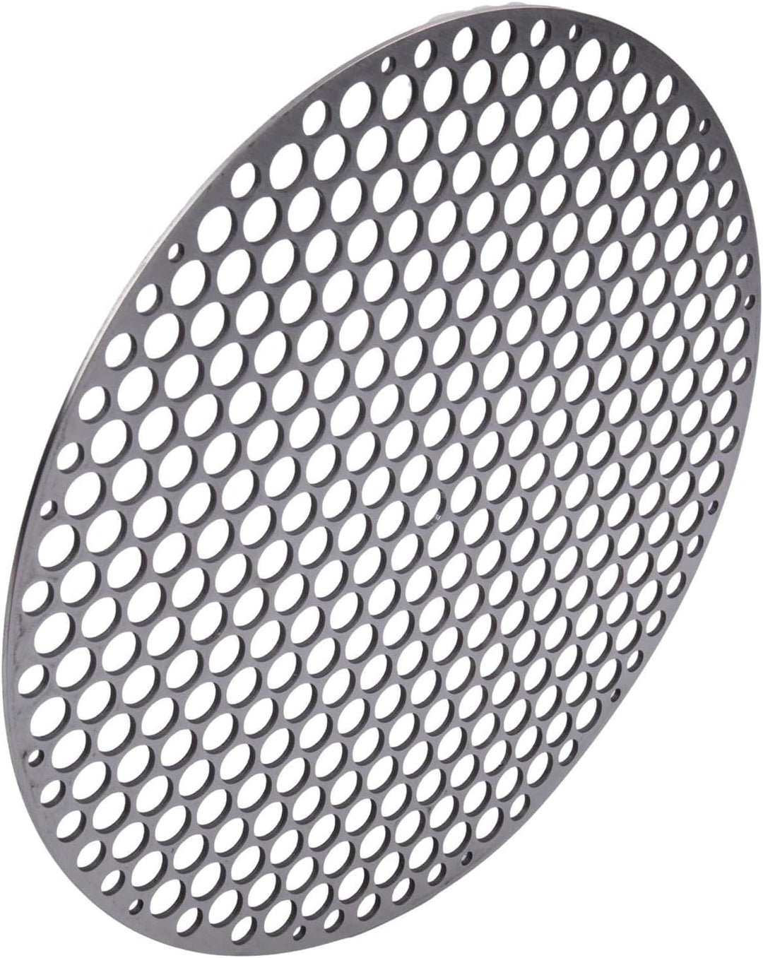 Runder Edelstahl-Grillrost, rundes Grillnetz, Drahtgeflecht, Gestell für Outdoor-Camping, Kochgeschi