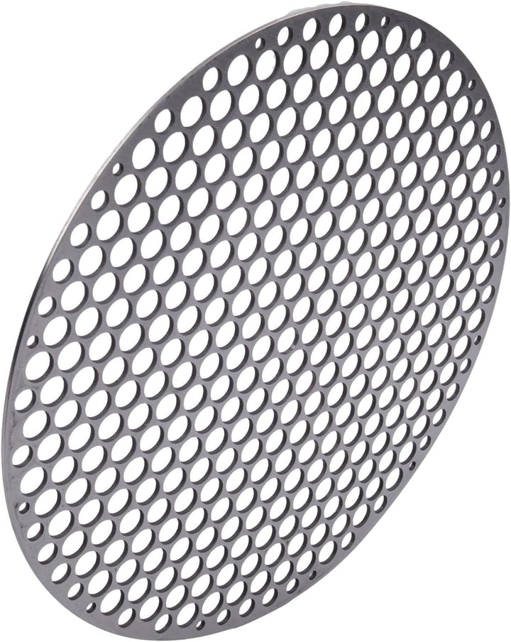 Runder Edelstahl-Grillrost, rundes Grillnetz, Drahtgeflecht, Gestell für Outdoor-Camping, Kochgeschi