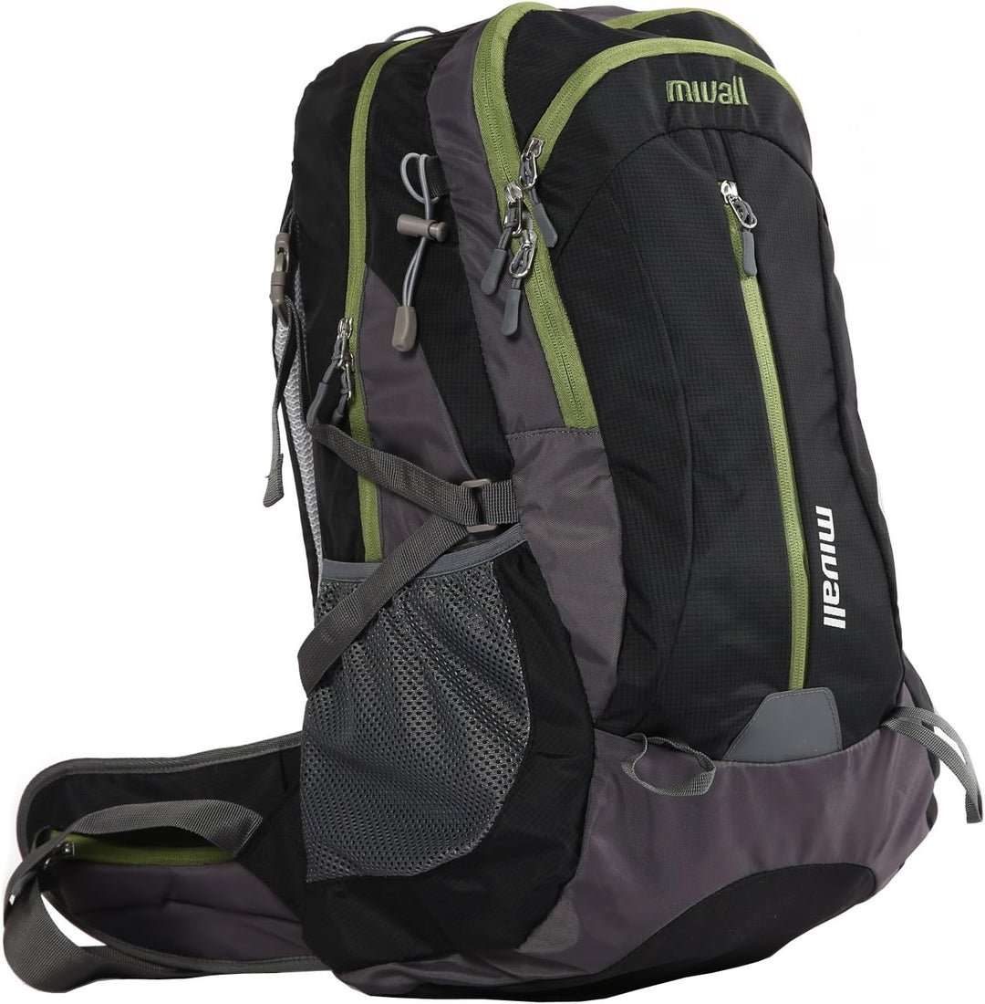 Mivall Tron 40L Trekkingrucksack Wanderrucksack Rucksack für Reisen Outdoor Klettern Camping mit Reg