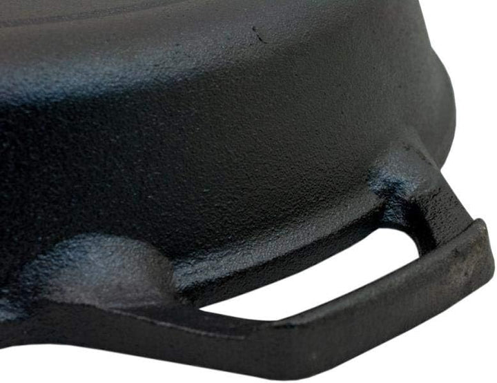 Schickling Gusspfanne - Gusseisenpfanne - Eisenpfanne - Bratpfanne aus Gusseisen - Ø26cm - Grillpfan