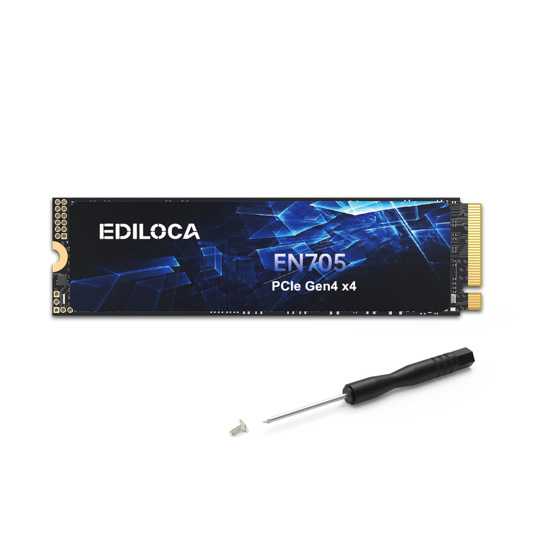 Ediloca M.2 SSD NVMe PCIe Solid State Drives Interne SSD (5000MB/s, 500GB) 500GB 5000MB/s, 500GB 500