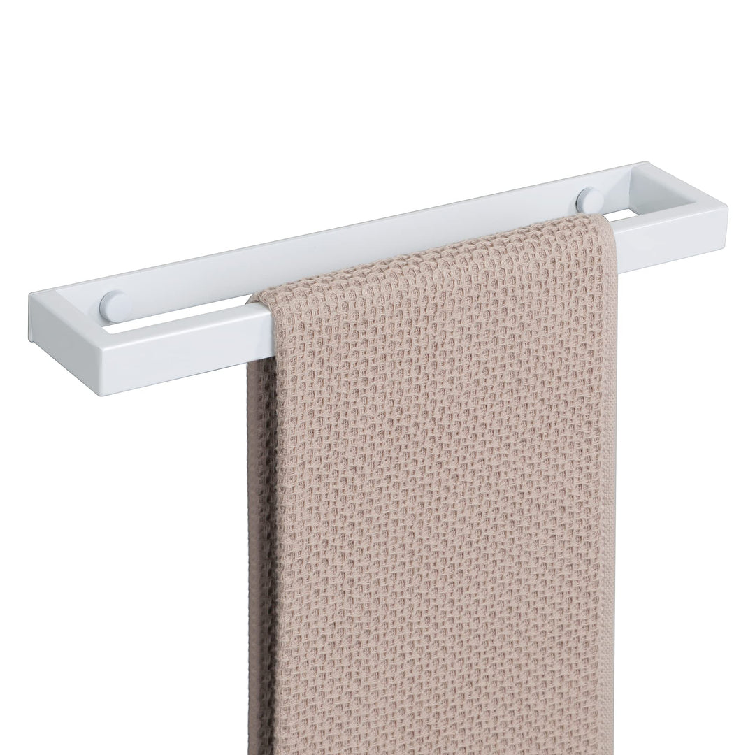 SAYAYO Handtuchhalter Ohne Bohren Weiss Handtuchstange Ohne Bohren Selbstklebend Wandmontage Edelsta