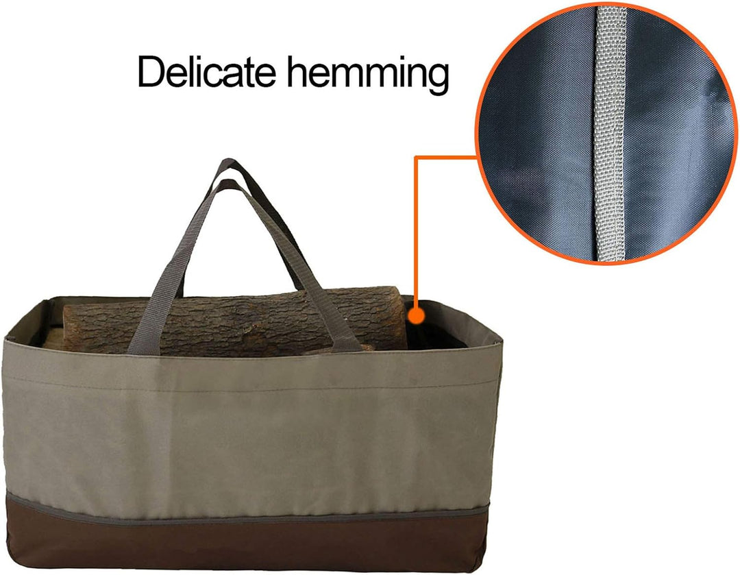 Holz Tragetasche, 61x28x30cm 600D Oxford Khaki