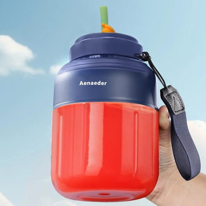 Tragbarer kabelloser Entsafterbecher, 1300 ml grosse Kapazität, kabelloser Entsafter, USB-wiederaufl