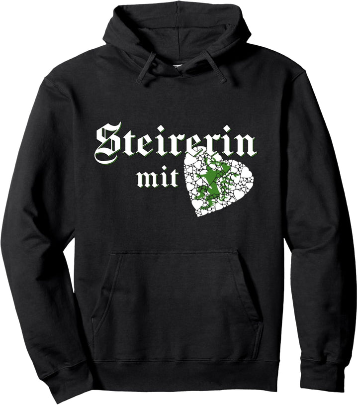 Steiermark Design für Steirerinnen mit Herz Steirerin Pullover Hoodie