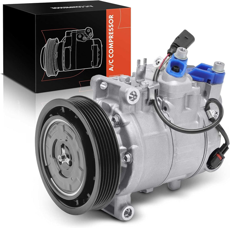 Frankberg Kompressor Klimaanlage Kompatibel mit A4 8K2 B8 3.0L 2007-2015 A4 Avant 8ED B7 3.1L 2005-2