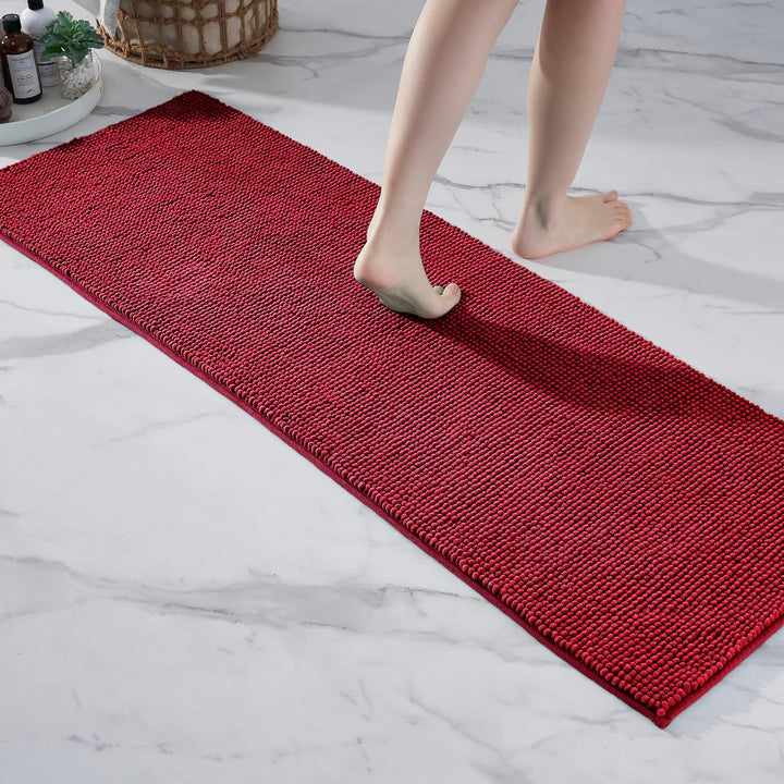 Decomira Badematte rutschfest | Als Badteppich Set kombinierbar | Badezimmer-Teppich Bad-Vorleger wa
