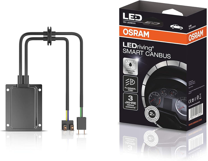 Osram LEDriving SMART CANBUS, LEDSC01, umgeht das Lampenausfallerkennungssystem Retrofit Lampen wie