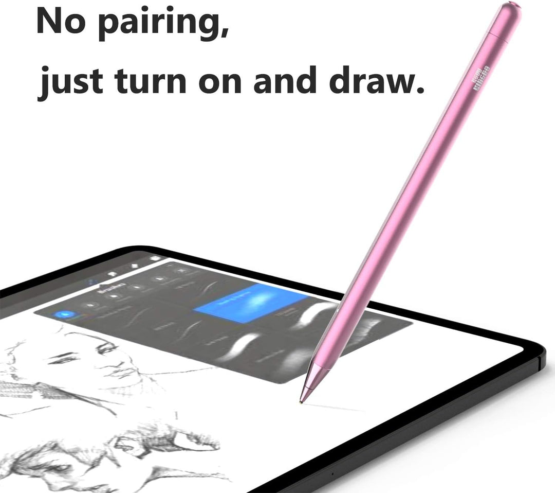 KSW KINGDO Stift für All iPad/iPhone, iPad Stift, Stylus Kapazitiver Wiederaufladbare Stift mit 1.4