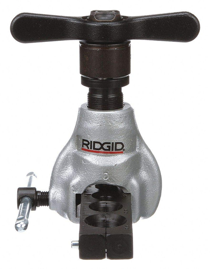 RIDGID 83037 Präzisions-Ratschen-Bördelgerät, 45° SAE Bördel für 1/8-Zoll- bis 3/4-Zoll-Rohre