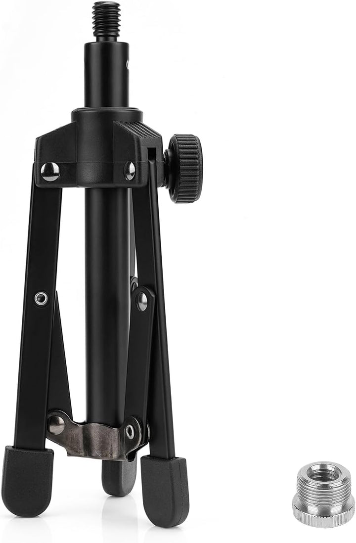 Geekria Tischstativ für Mikrofonständer, kompatibel mit ATH AT2020, AT2020USB, AT2035, AT2050, ATR25